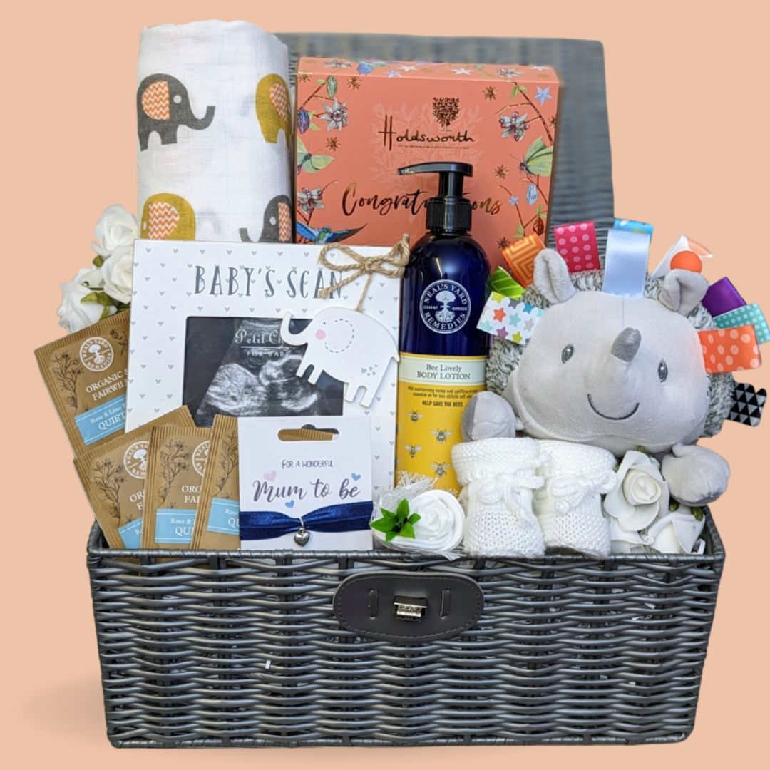 Mom To Be, Pregnancy Gift Basket - Gift Baskets for Delivery