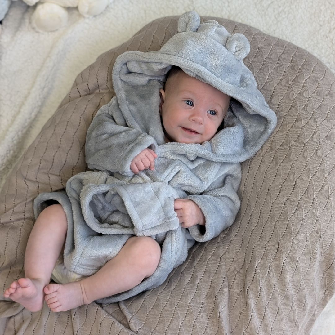 Newborn shops baby dressing gown