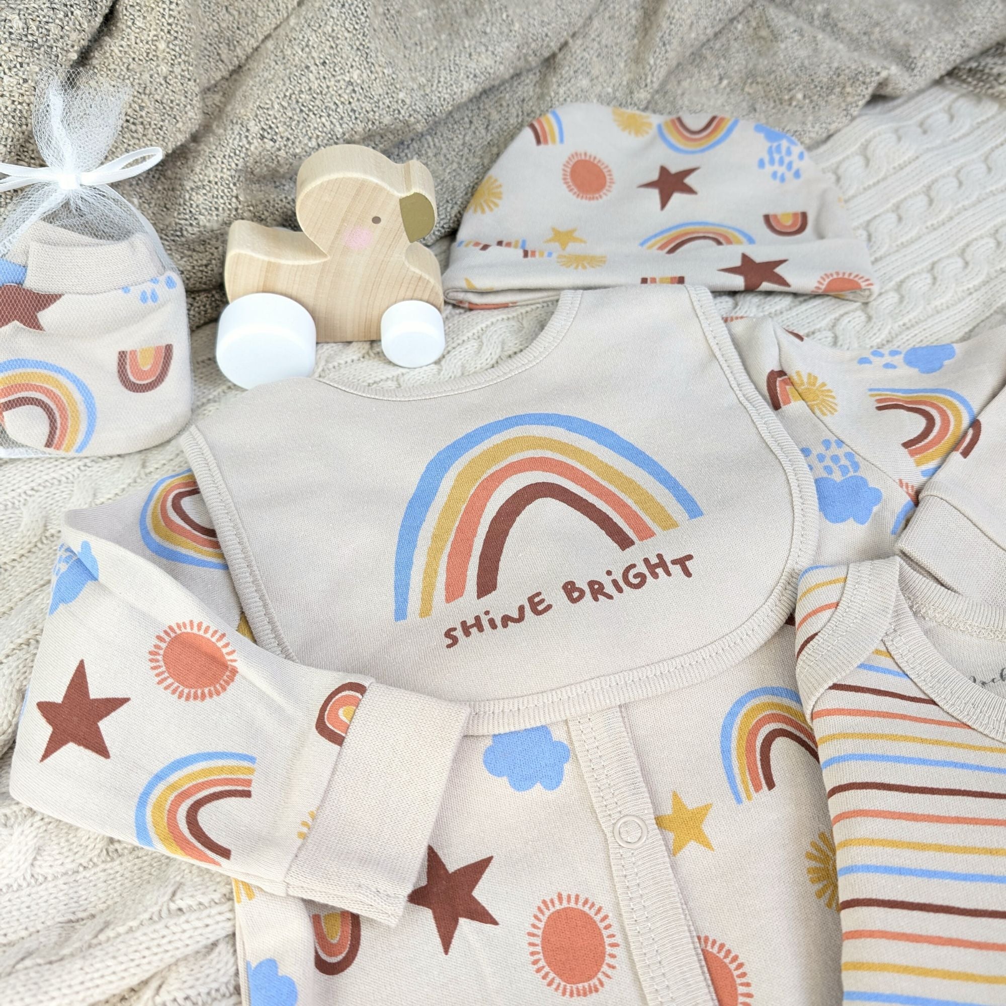 Rainbow baby outfit hotsell