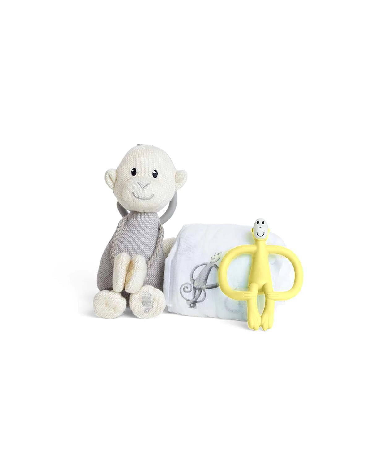 Matchstick Monkey Teething Toy Pink