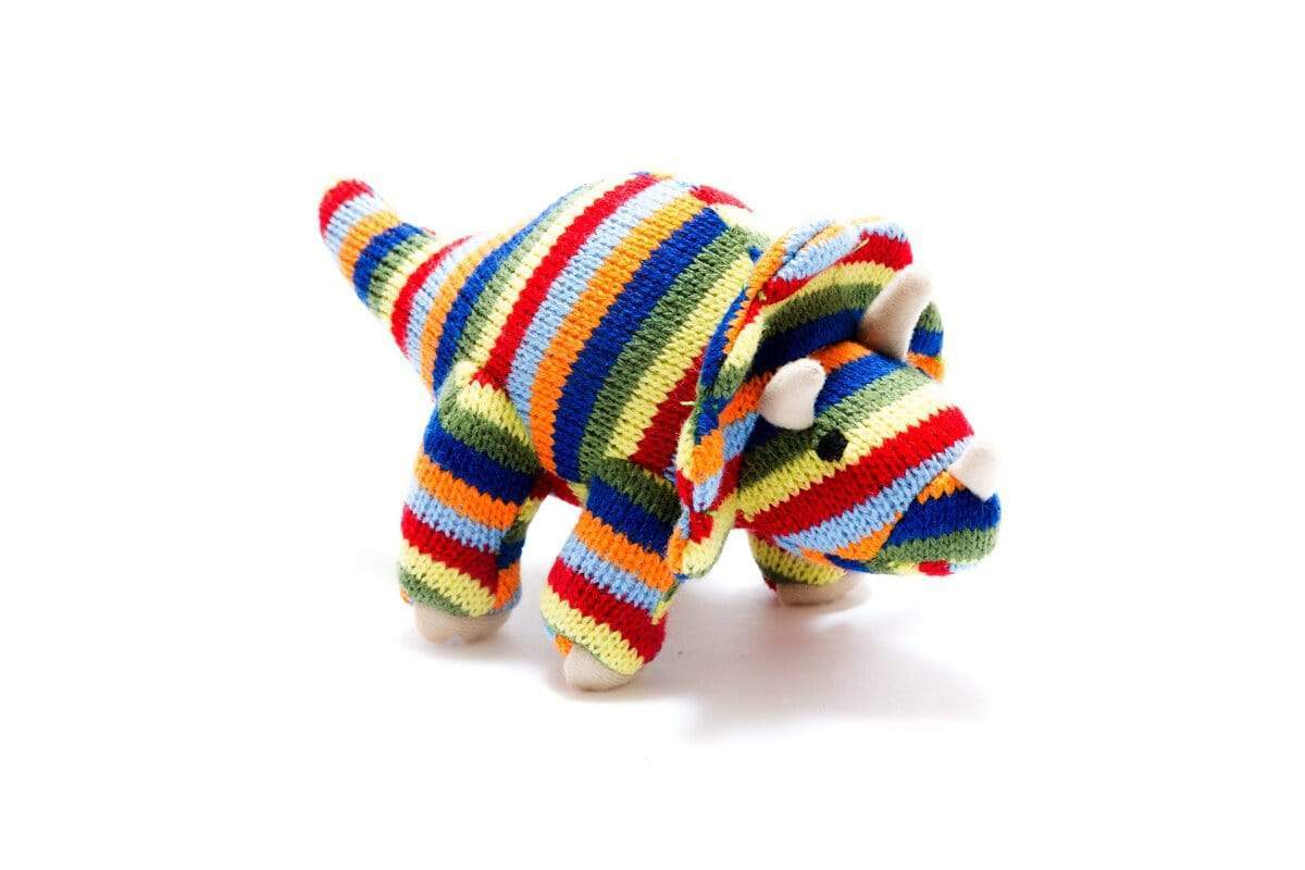 Knitted dinosaur hot sale rattle