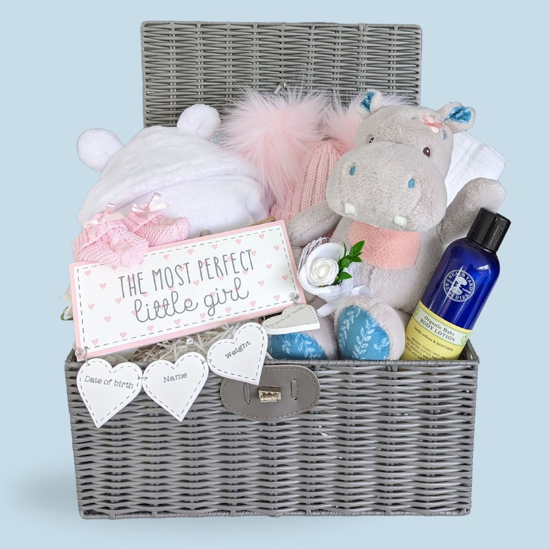 Baby Girl Hampers - Gorgeous Baskets For Girls - Bumbles & Boo