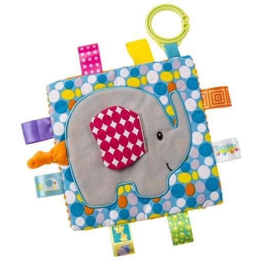 Taggie Baby Toy with attachable clip.