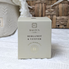 Luxe Premium Candle Pot - Bergamot & Vetiver