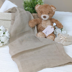 Biscuit Muslin Squares  100% Cotton Baby Essentials (Pack of 6, 70cm x 70cm)