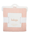 Light Pink Baby Blanket 'Ballet Slipper' Waffle Blanket