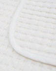 Soft Cream Baby Blanket 'Vanilla' Waffle