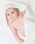 Baby Hooded Bath Towel 'Greenery'