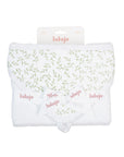 Baby Hooded Bath Towel 'Greenery'