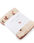 Organic Muslin Squares (pack of 3)  'Peaches'