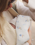 Organic Baby Muslin Swaddle 'Coastline'