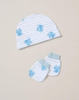 Baby Boy Clothing Blue and White 'Elephant' Gift Set