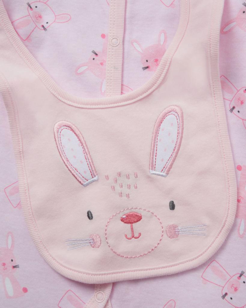 Baby Girl Clothing Gift Set &#39;Pink Bunny&#39;