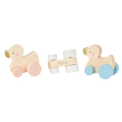 Wooden Push Along duck Toy