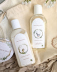 baby bare bubbles organic baby wash and skincare travel kit