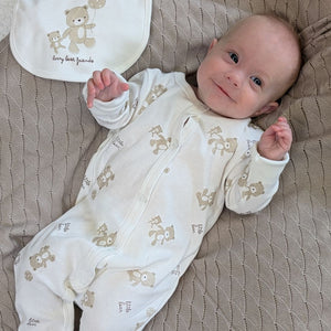 baby clothing gifts set bear in beige