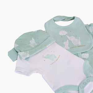 baby clothing gifts set mint green