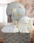 baby gifts hamper bunny balloon