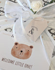 baby greetings card and gift wrapping