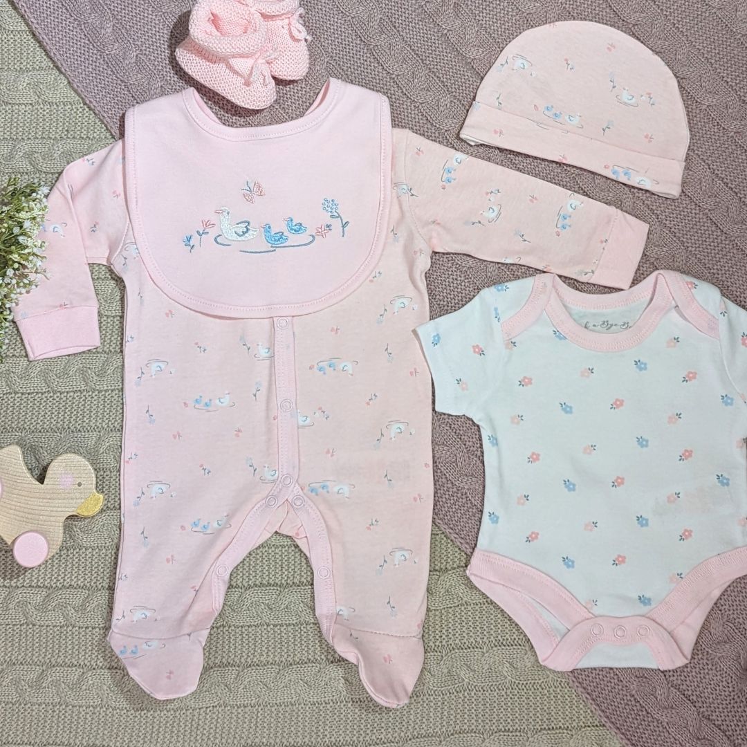 Baby girl best sale three piece set