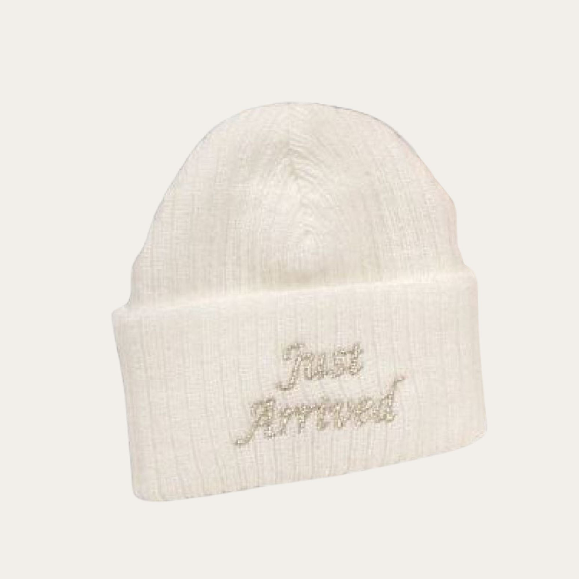 baby knitted hat just arrived in white