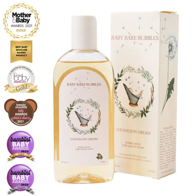 Baby Bath Time 3 In 1 Bubble Bath, Shampoo and Body Wash, Baby Bath & Body