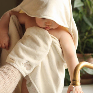 Organic Bath Mitt 'Bunny' Baby Bath & Body