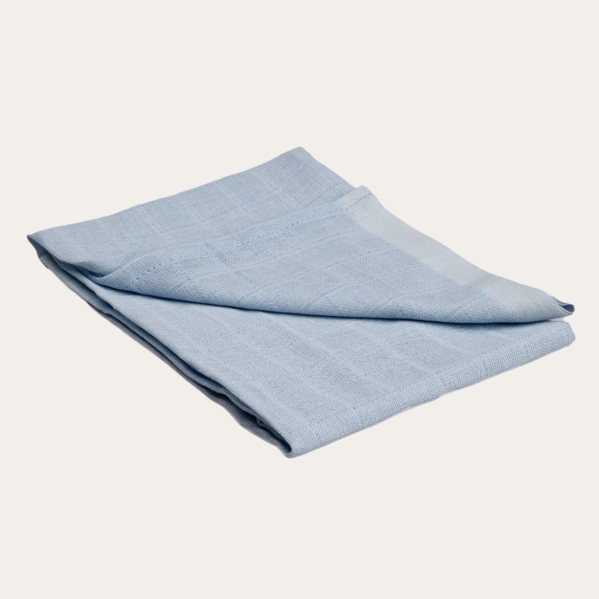 blue Muslin Squares – 100% Cotton Baby Essentials (Pack of 6)