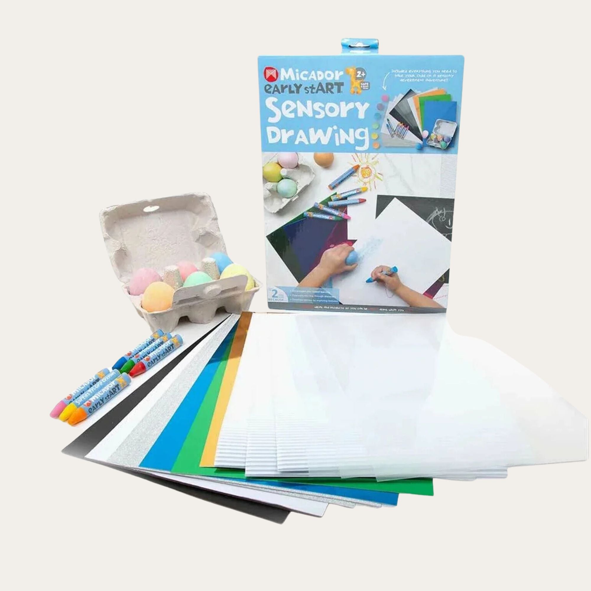 Early stART Sensory Drawing Pack – creative & educational art set for kids aged 2+ – Bumbles and Boo.