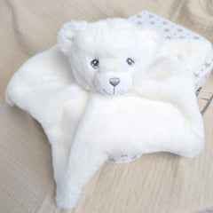 Bear Comforter Soft Toy – 100% Recycled Plush (32cm)