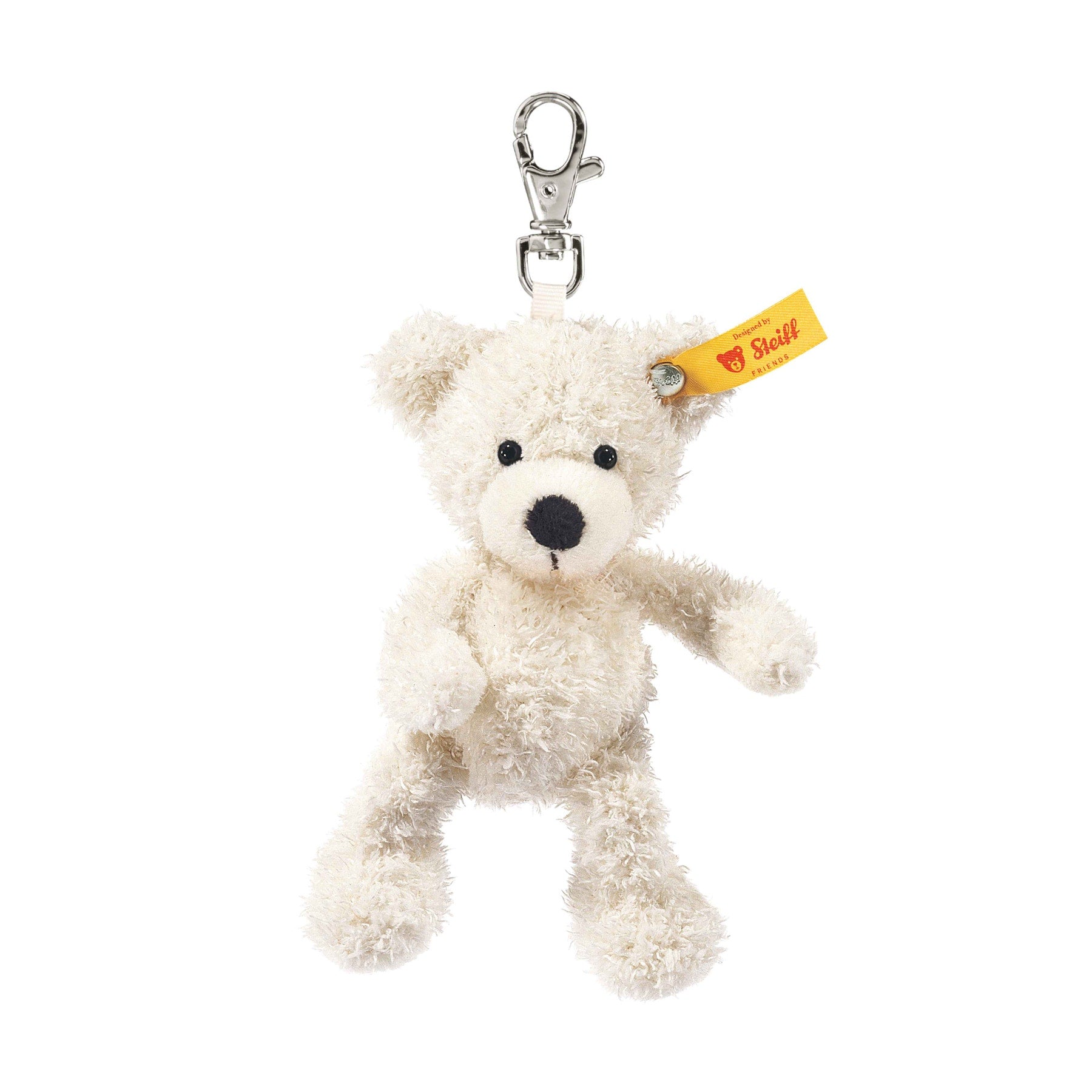 Steiff Lotte Bear keyring pendant – soft plush teddy charm for baby gifts – Bumbles and Boo.