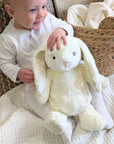 bunny white soft toy dewey aurora