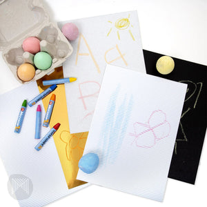 sensory drawing set for a toddler