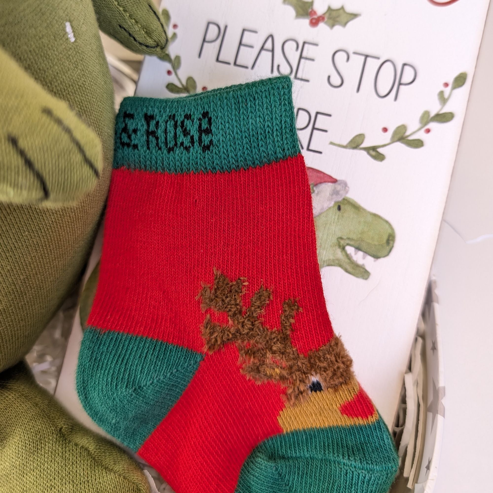 baby christmas socks