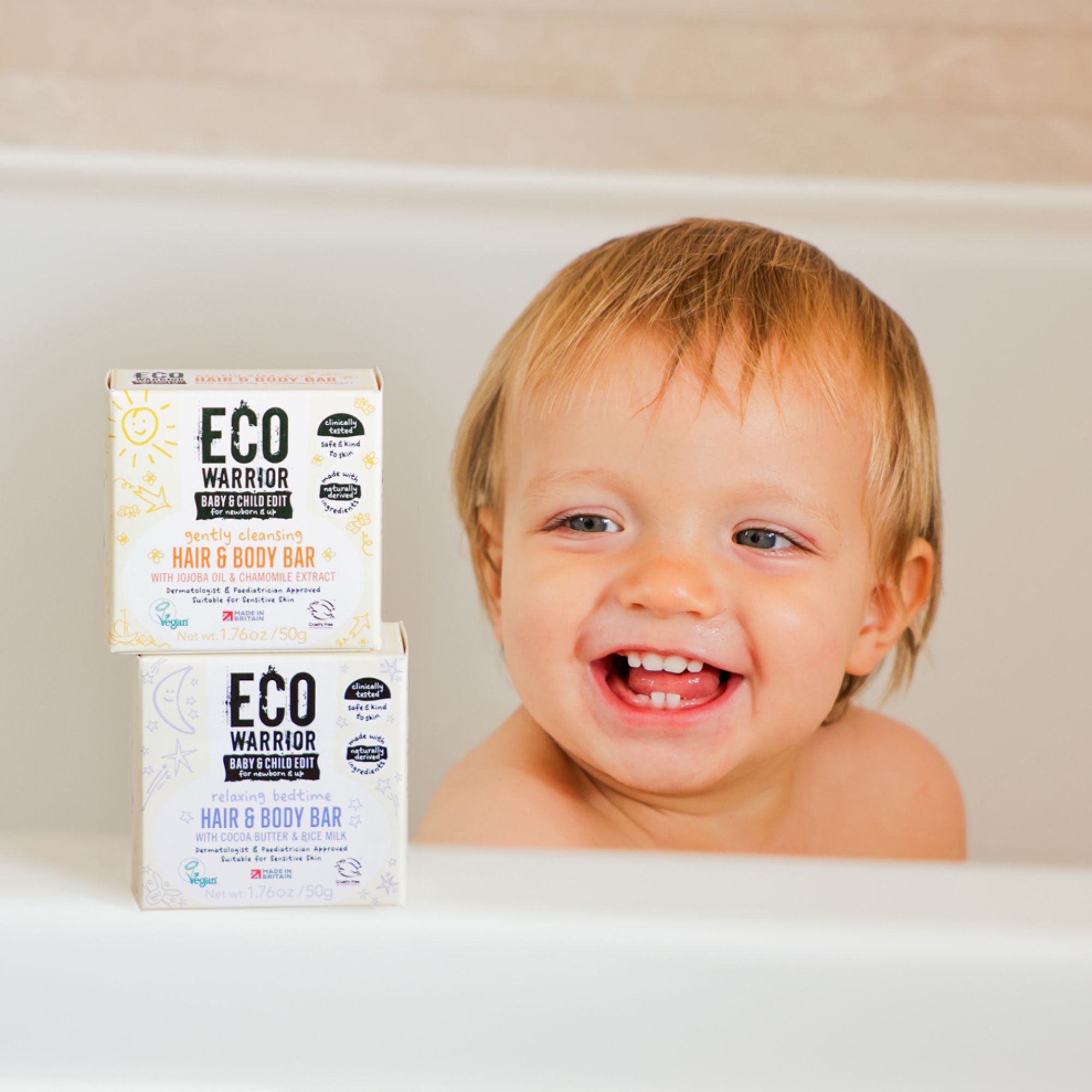 organic baby and child hair and body wash soap bar by little soap company