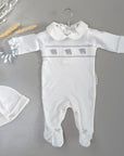 Unisex Baby Clothing White Elephant