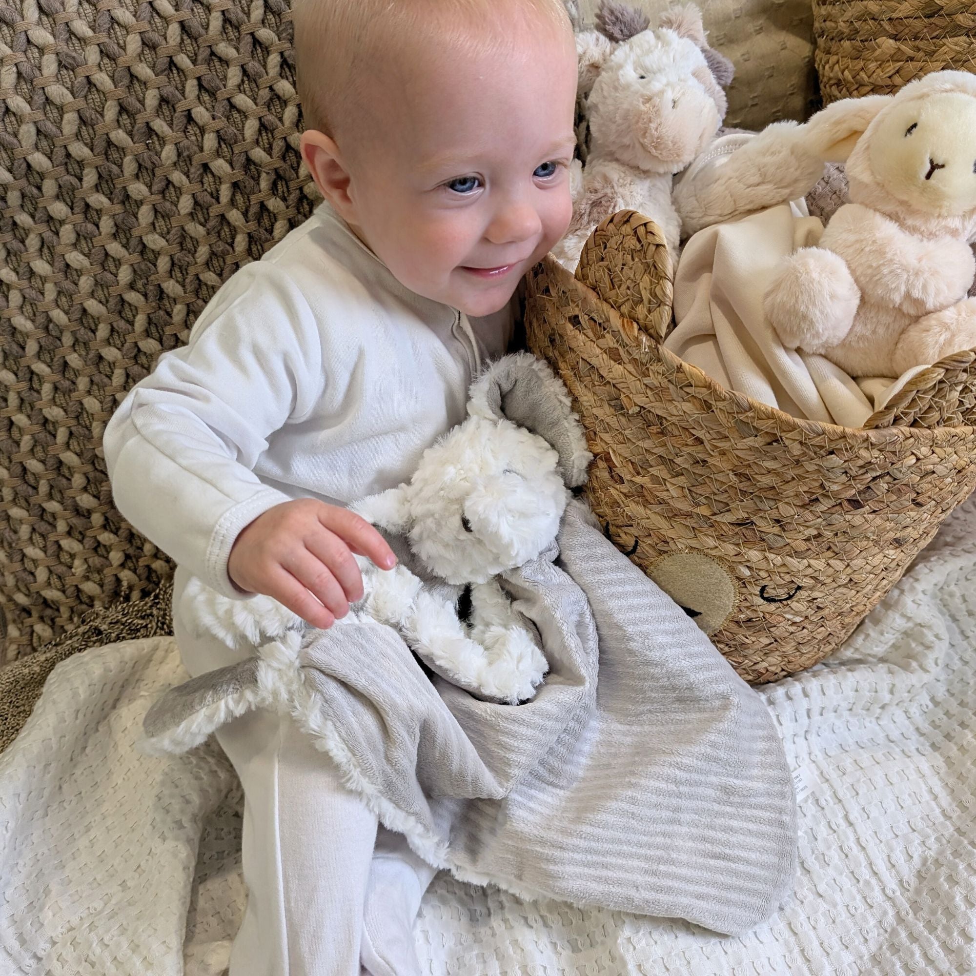 elephant comforter blanket with knots