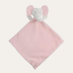 Baby Comforter Pink Elephant Waffle Baby Comforter