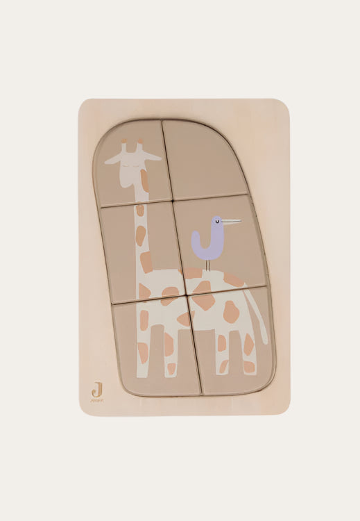 Giraffe Wooden Puzzle – FSC-Certified Wood