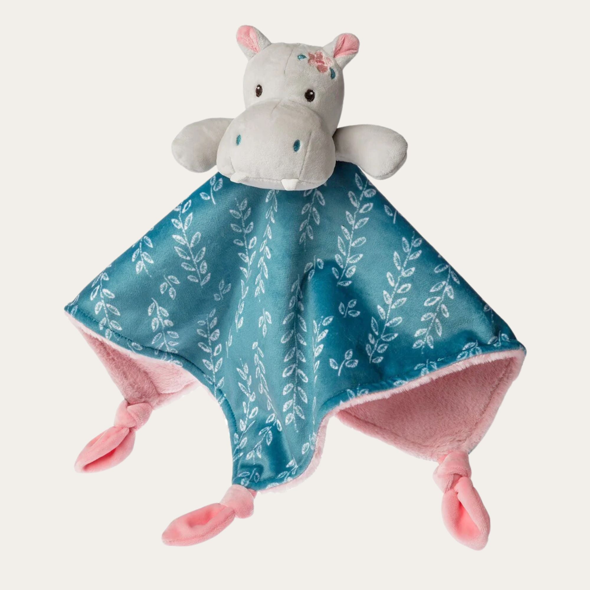 hippo baby comforter blanket mary meyer