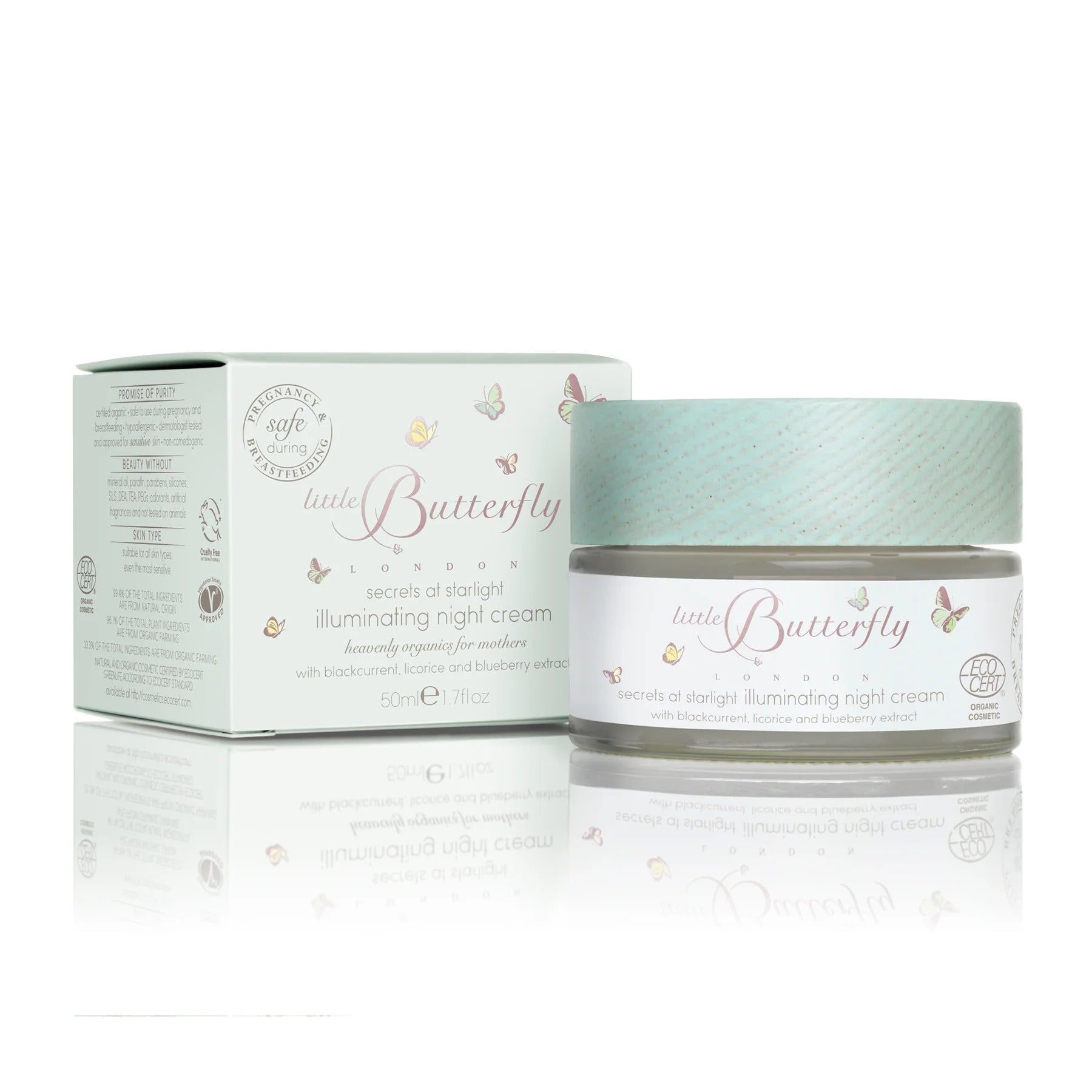 A rejuvenating moisturising night cream