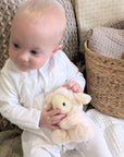 lamb soft toy baby rattle