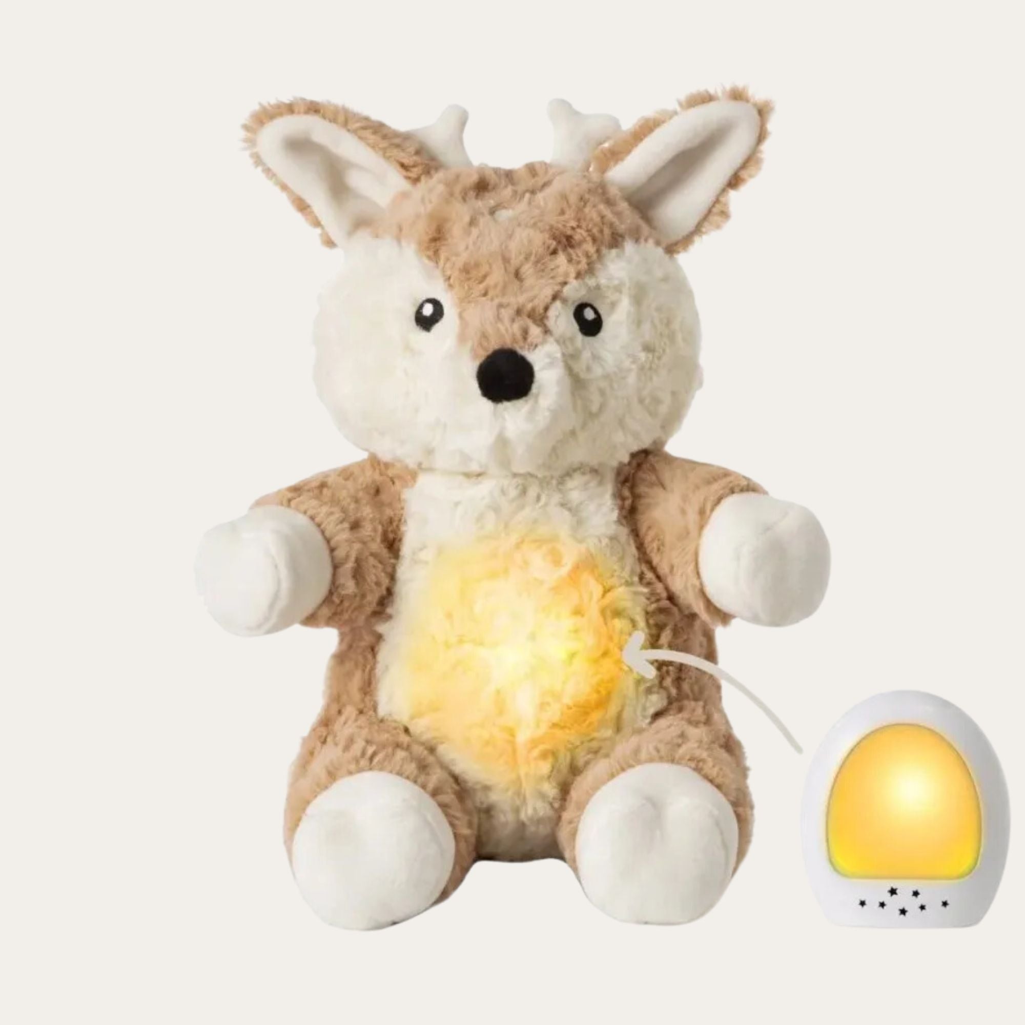 LoveLight Finley Fawn Soothing Baby Sleep Aid & Nightlight