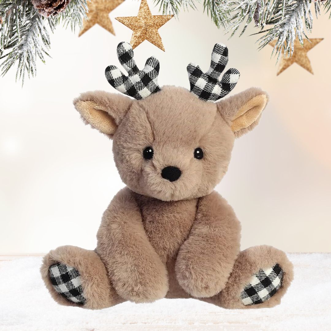 Soft Toy Merry Reindeer Cuddly Toys