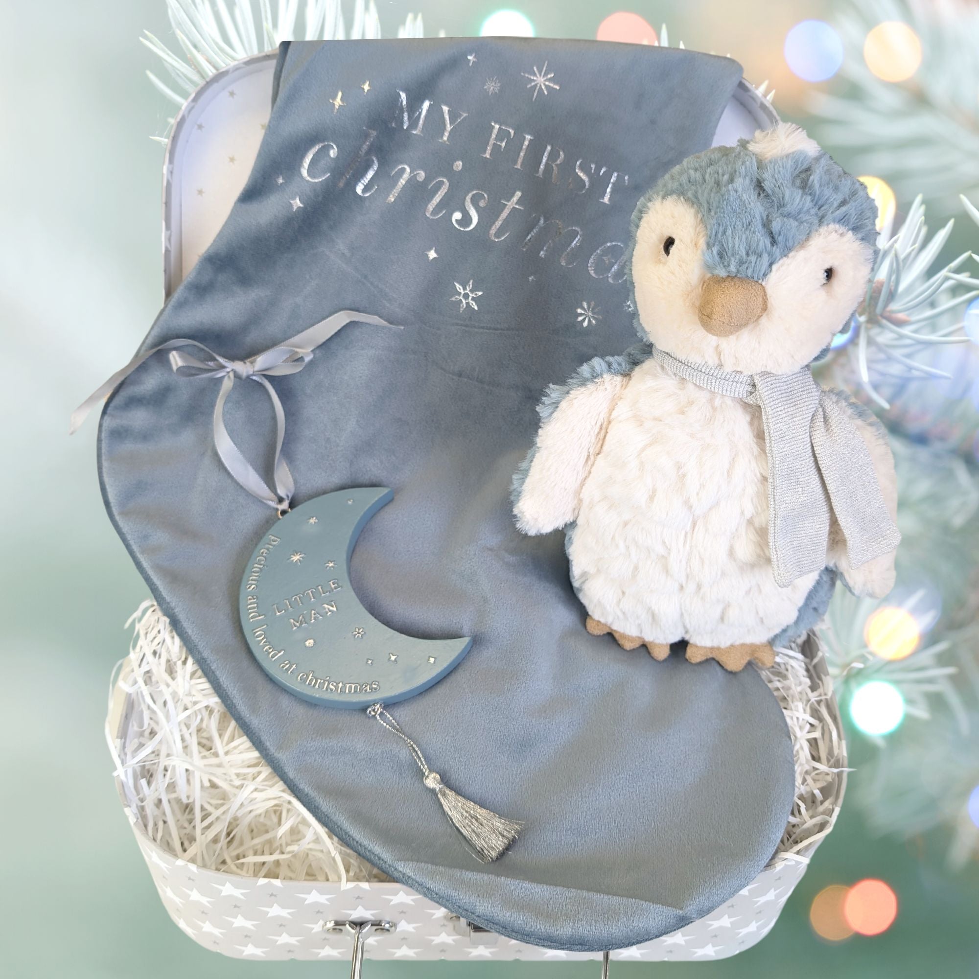 Pingu's 1st Christmas Stocking Baby Hamper Gift