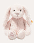 my first steiff hoppie bunn in pink