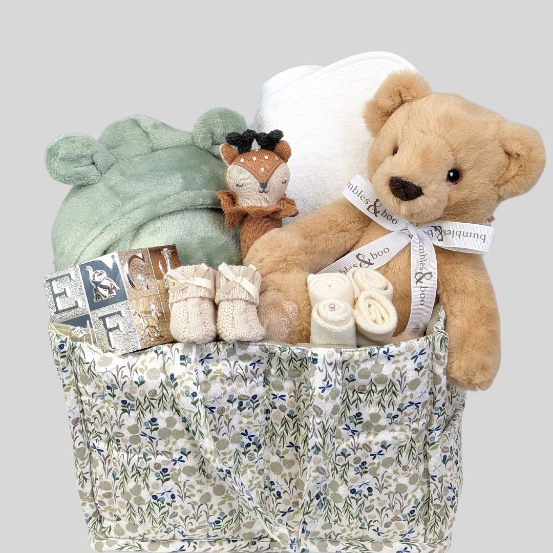 new baby gift hamper dear old bear