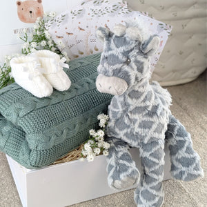 New baby gifts box gigi giraffe.