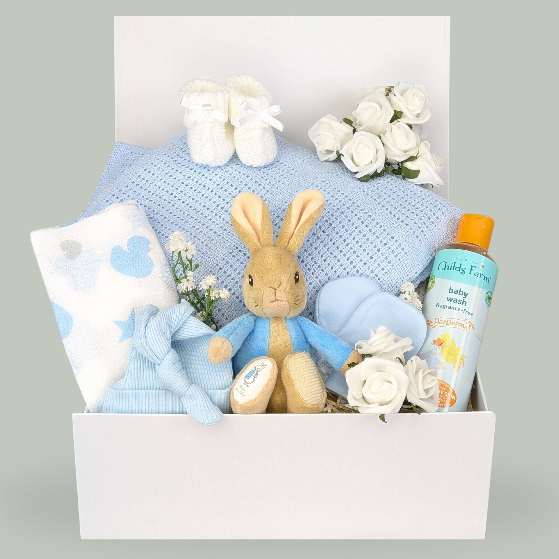 Peter Rabbit Baby Gifts Box - New Baby Gifts - Bumbles and Boo ...