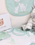 new baby clothing gifts set with soft toy